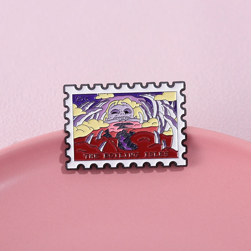 Масляная живопись художественный дизайн штамп Закладка эмалированные булавки