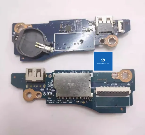Для Dell G3 3579 3779 USB-слот для SD-карты CMOS-плата 0110K9 LS-F612P