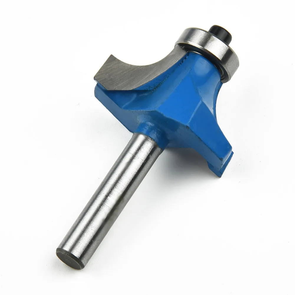 

Professional Grade Industrial Grade Fillet Cutter Woodworking Tool Industrial Grade Milling Cutter 1/4*3/4 Blue
