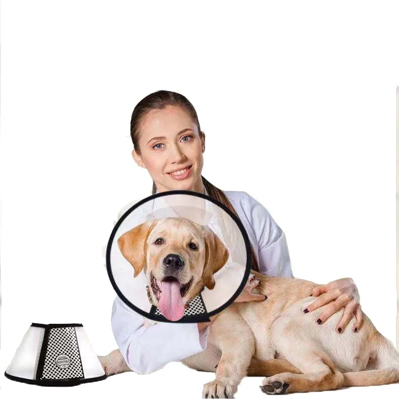 Ошейник для домашних питомцев электронный аксессуар защиты от укусов в виде