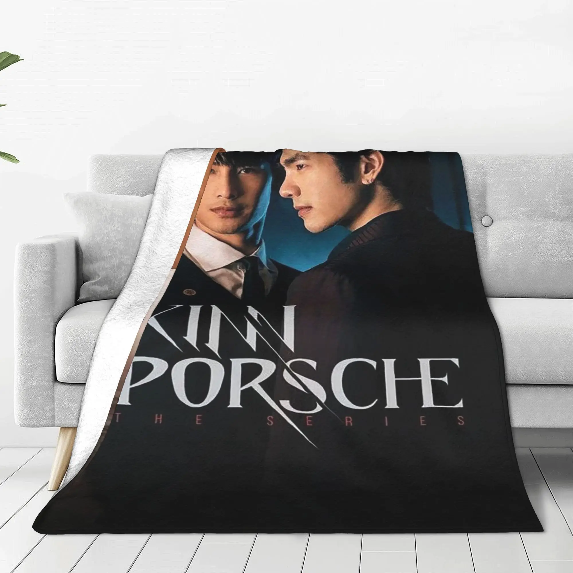 Одеяло KinnPorsche серии Mile Phakphum флисовое легкое покрывало для дивана дорожное