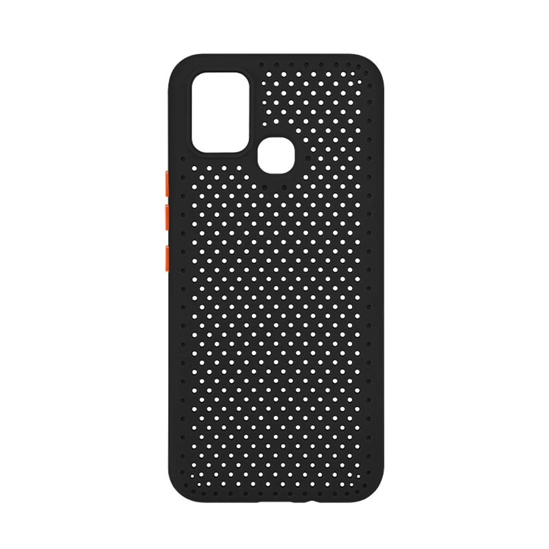 

Tpu Cooling Grid Phone Case For Tecno S5 Spark6 Hot Lc7 8 Camon 15 Permier Smartphone Cover