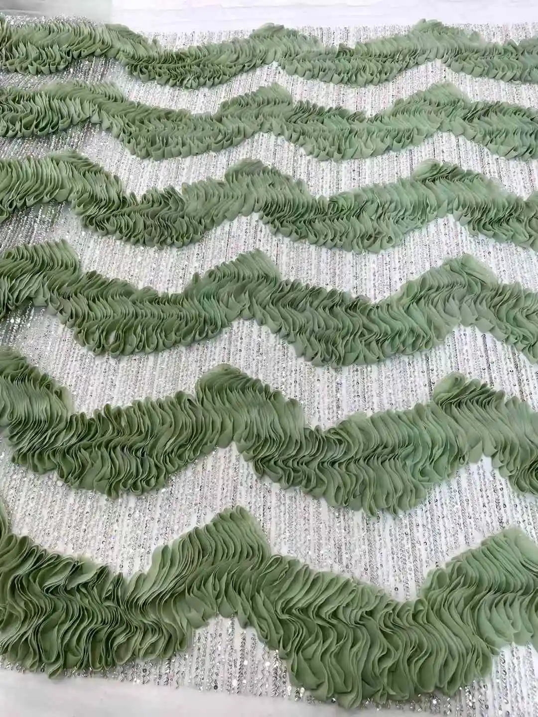 Африканская кружевная ткань 5 ярдов высокое качество нигерийская с блестками