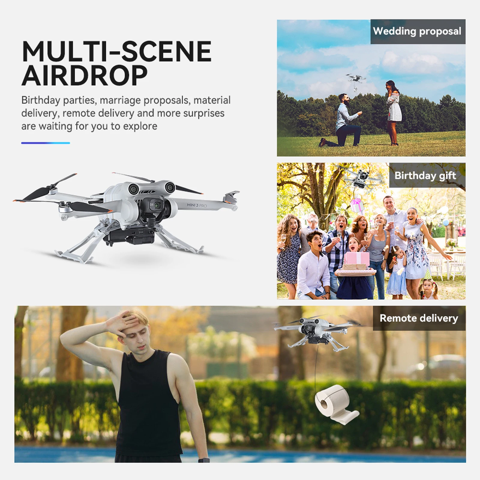 Кольцо для дрона DJI Mini 3 Pro подарочное кольцо рыбалки спасательное дистанционное