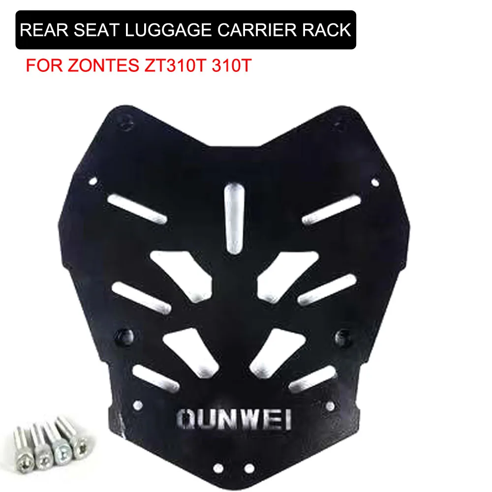 Rear Seat Luggage Carrier Rack Support Holder Saddlebag Cargo Shelf For ZONTES ZT310T ZT 310T 310T