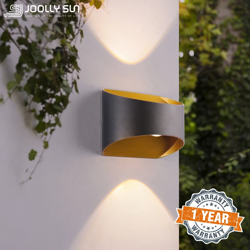 

Joollysun Outdoor Lighting Wall Lamp Modern LED Lights Waterproof IP65 Home Decoration Balcony Porch Light Aluminium AC powered