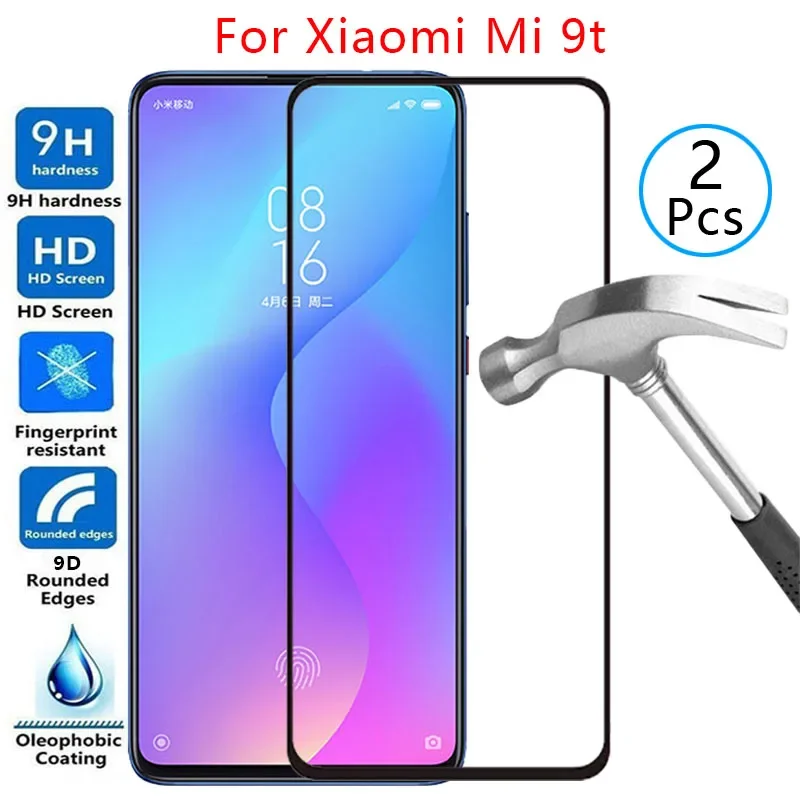 Защитный чехол из закаленного стекла 9d для xiaomi mi 9t pro на xiomi t9 9tpro mi9t mi9tpro защитная