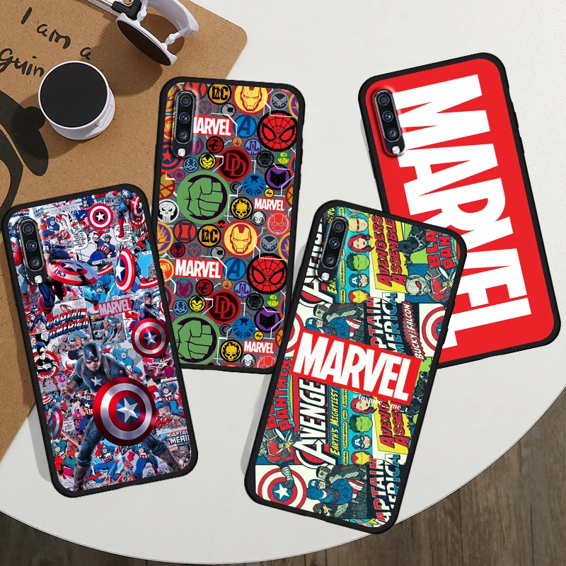 

Marvel Avengers Hero For Samsung Galaxy A90 A80 A70 A60 A50 A40 A30 A20 A10 A2 Core Silicone Soft Black Phone Case Coque Capa