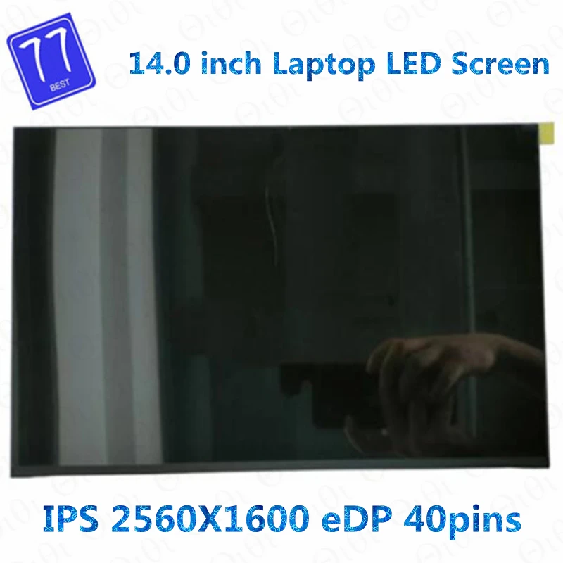 Оригинальная Новинка 14 0 дюйма Φ V18.0 NE140QDM NY3 ЖК-экран панель дисплея 2560 × 1600
