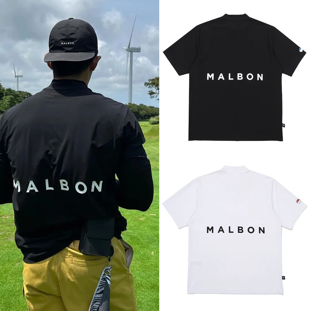 

Men's high neck ice silk T-shirt, quick drying, sun proof, sports, breathable short sleeves