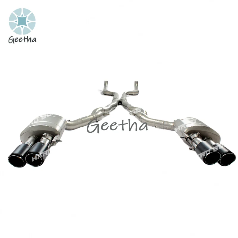 Заводская клапанная выхлопная труба для BMW M5 F10 M6 F12 F13 F06 4 выхлопные системы Valvetronic