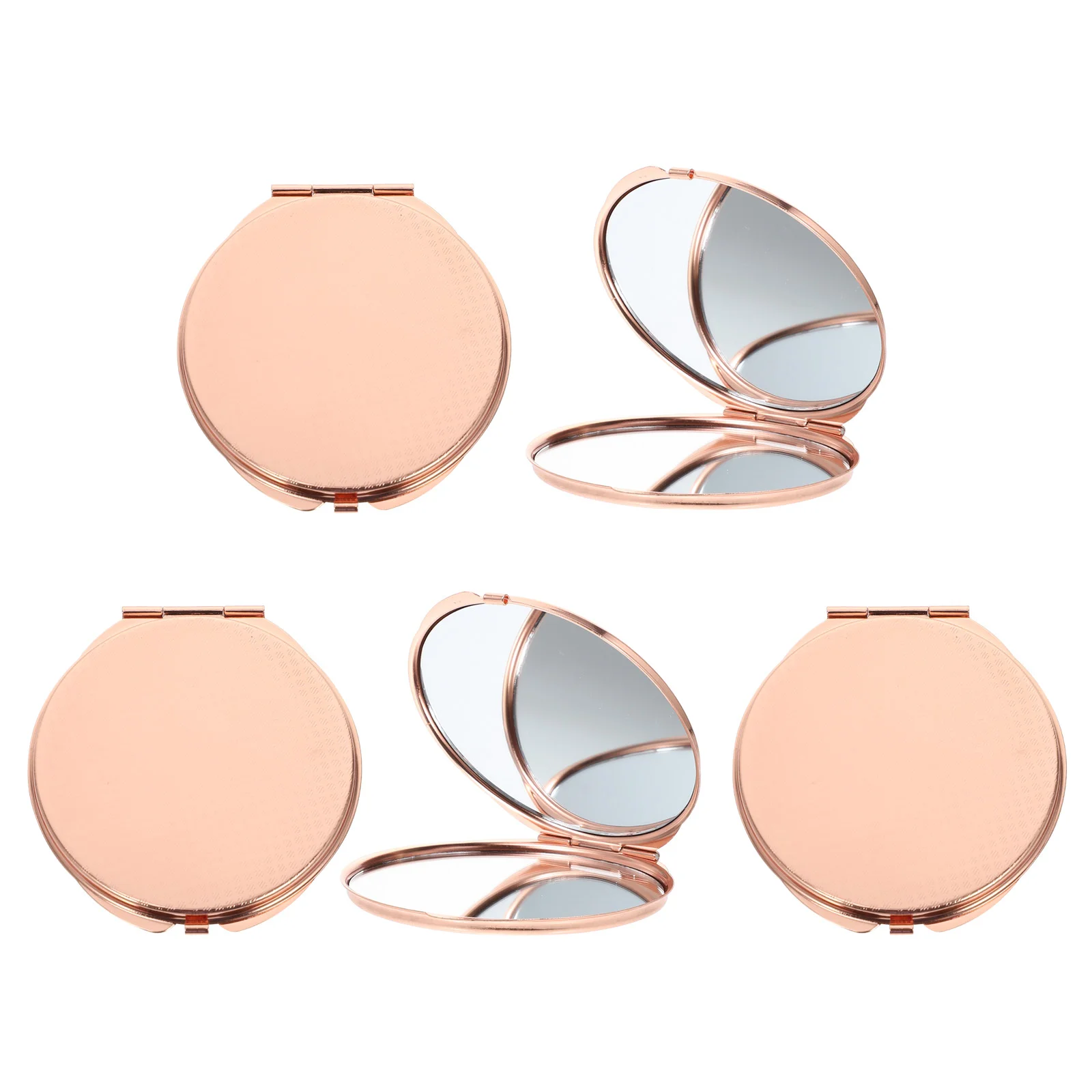 

5Pcs Decorative Mini Foldable Mirrors Unique Makeup Mirrors Two-sided Mirrors