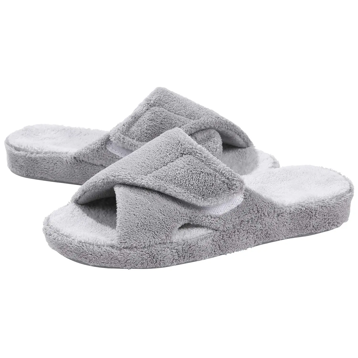 

Kidmi House Fuzzy Fur Slippers For Women Winter Furry Home Flip Flops With Arch Support Soft Sole Slippers Open Toe Slides 2023