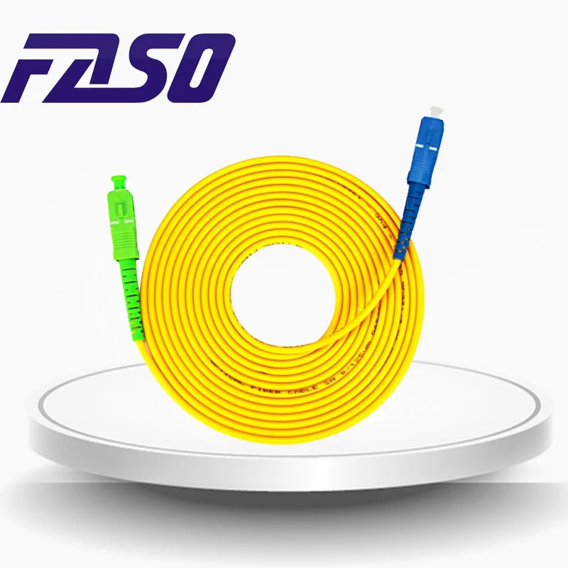 

100 шт., оптоволоконный патч-корд, 3 м, SC/APC в SC/UPC