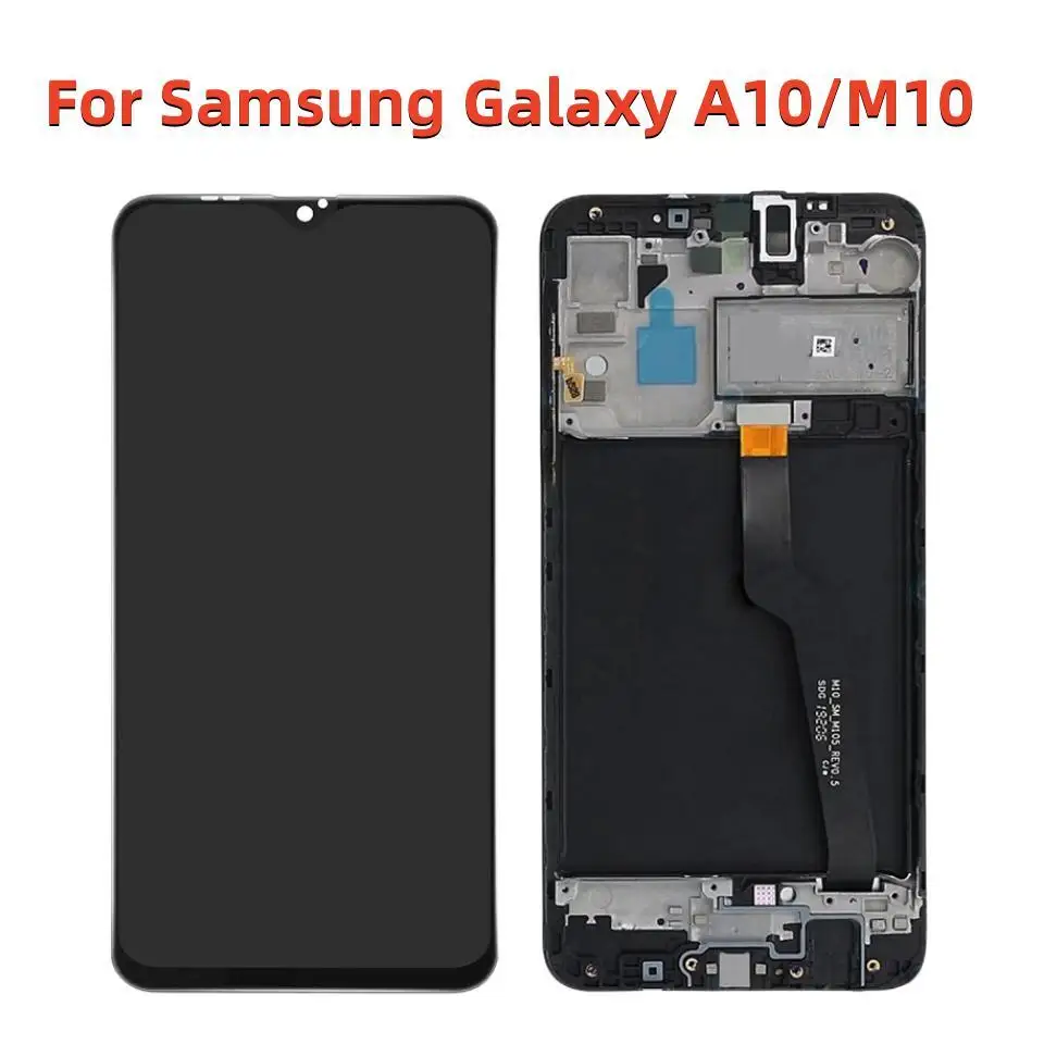 

Original LCD For Samsung Galaxy A10 A105 M10 Display With Frame Touch Screen 6.2" SM-A105F A105F/DS LCD Screen Assembly