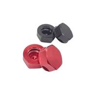 1 pair hexagon nut 17mm aluminum alloy accessories for arrma kraton 18exb rc car parts durable and wear resistant