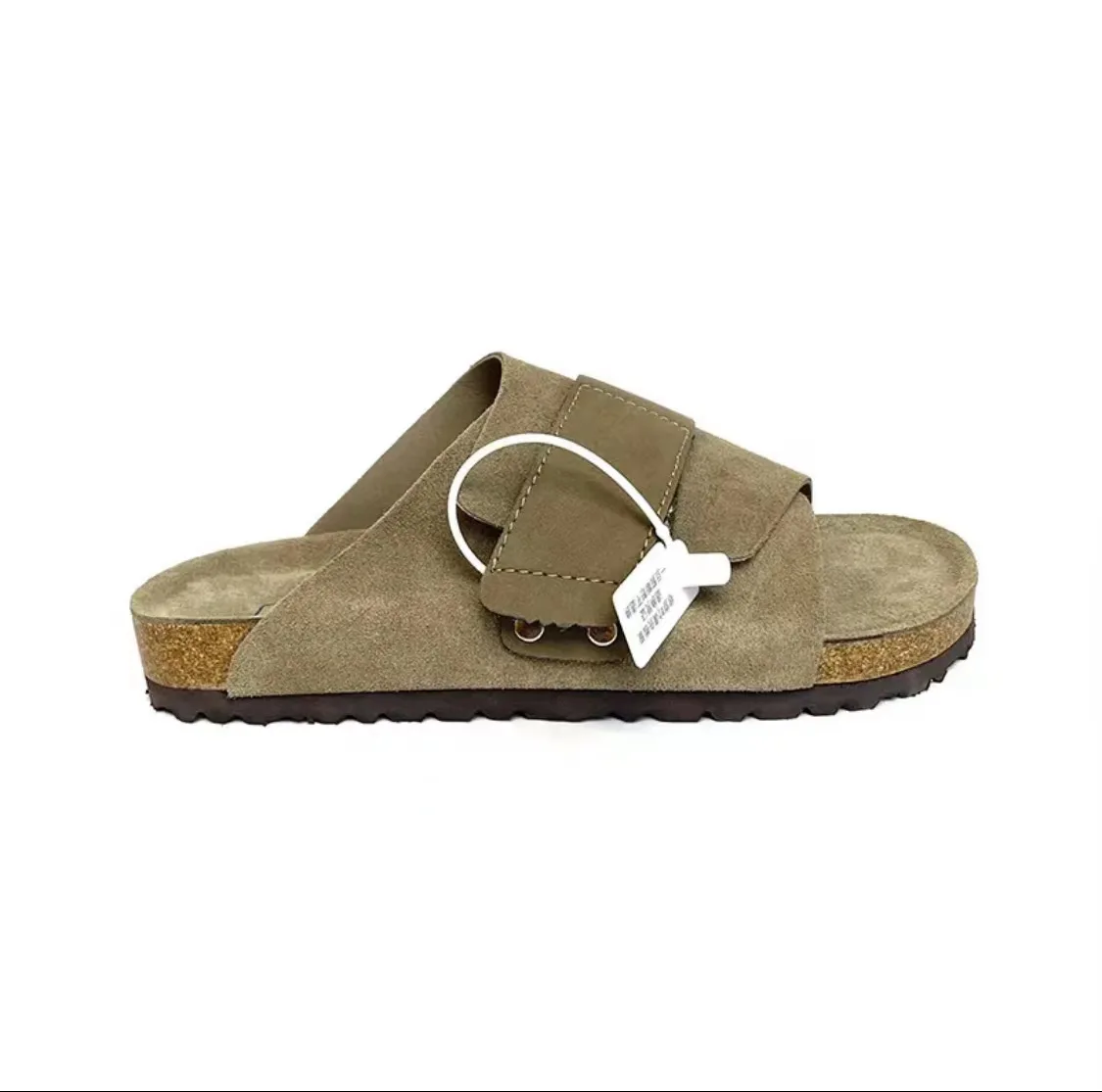 Women's Sandals 2023 Real Leather Summer Slippers Fashion Cork Flat Shoes Casual Outdoor Lovers Beach Comfortable Ladies Shoes