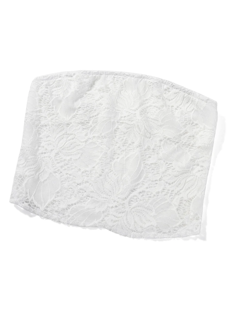 Женский кружевной комплект y2k летний из двух предметов прозрачная сетчатая