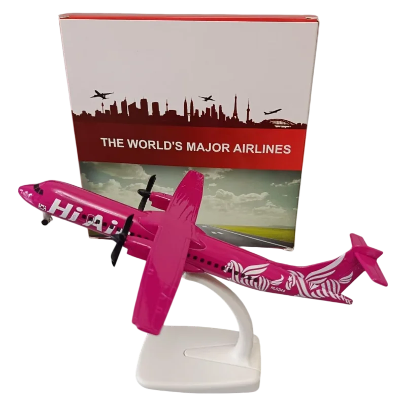 21-сантиметровая модель самолета ATR-72 Korean Air из сплава, литая под давлением, статическая модель регионального самолета, образовательная авиационная игрушка, подарок для детей и коллекционеров. (art.: 3920dd13f06f7) - 3920dd13f06f7