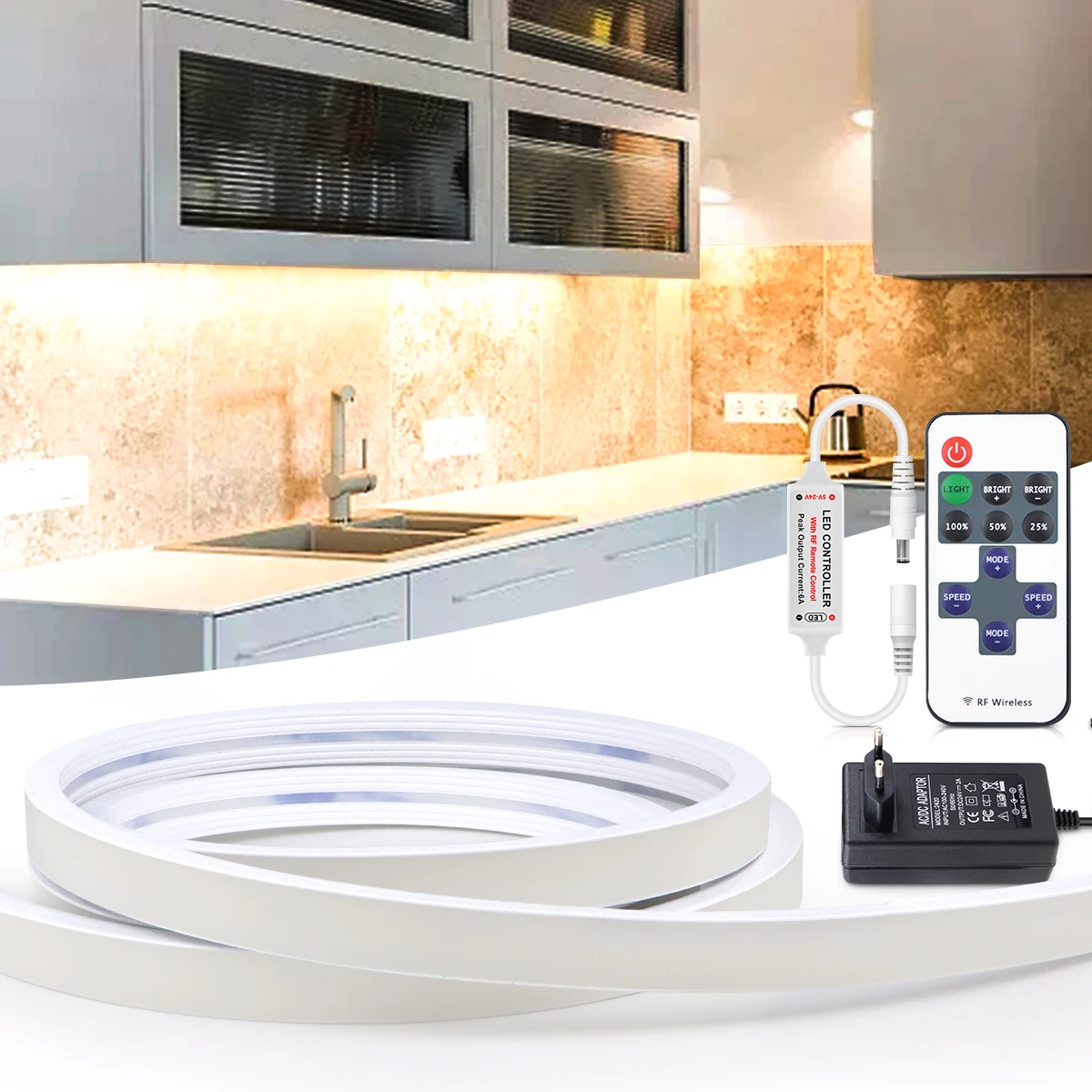 

Светодиодная лента, водонепроницаемая, 24 В, 320 светодиодов/м