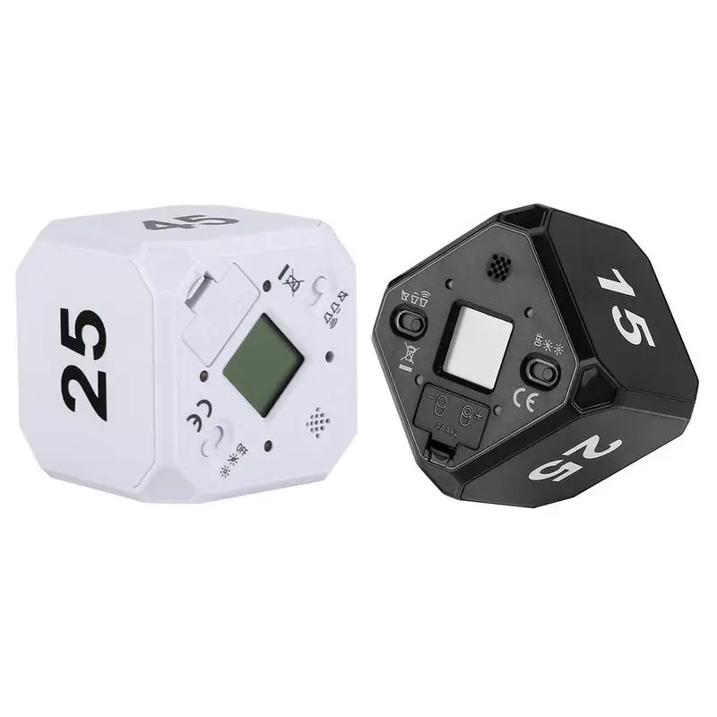 

Kitchen Timer Time Management Sensor Flip For Time Management And Countdown 5-15-25-45 Minutes For Study Workout