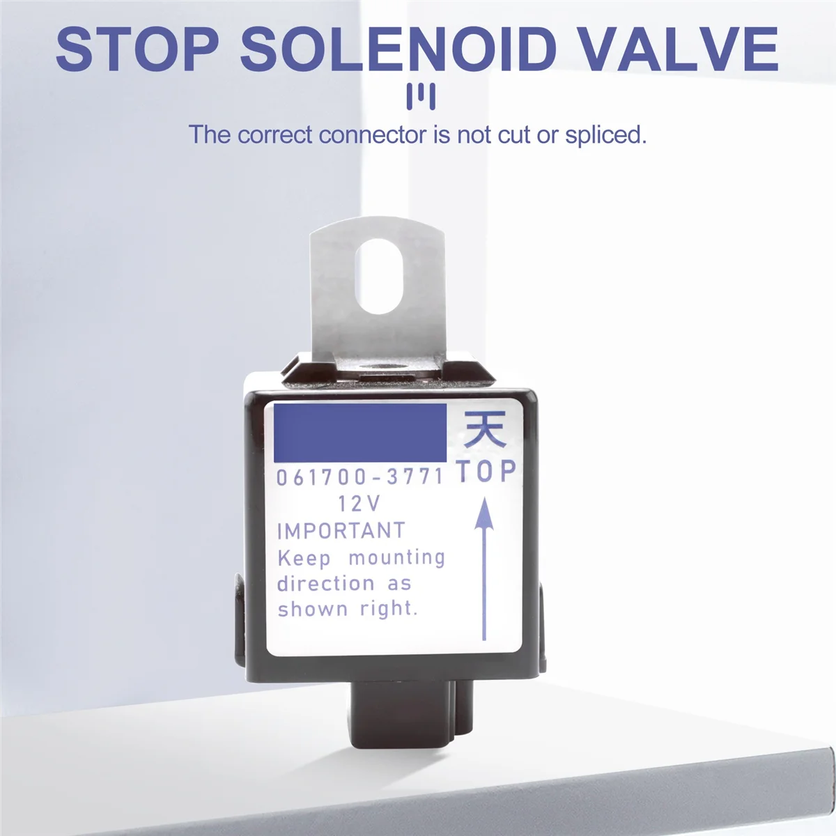 Реле электромагнитного останова экскаватора для Kubota 061700-3770 061700-3771 061700-3760