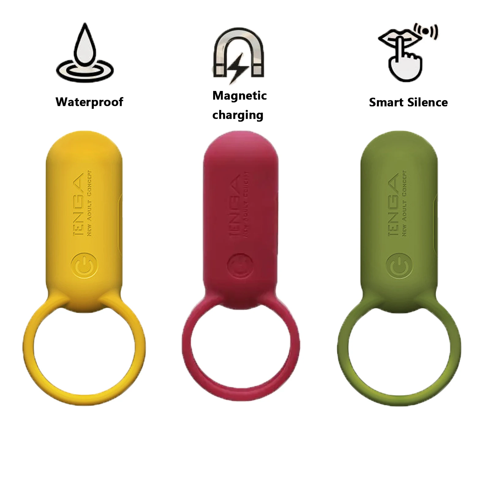 Tenga вибратор стимуляция кольцо на пенис сексуальный магазин USB зарядка