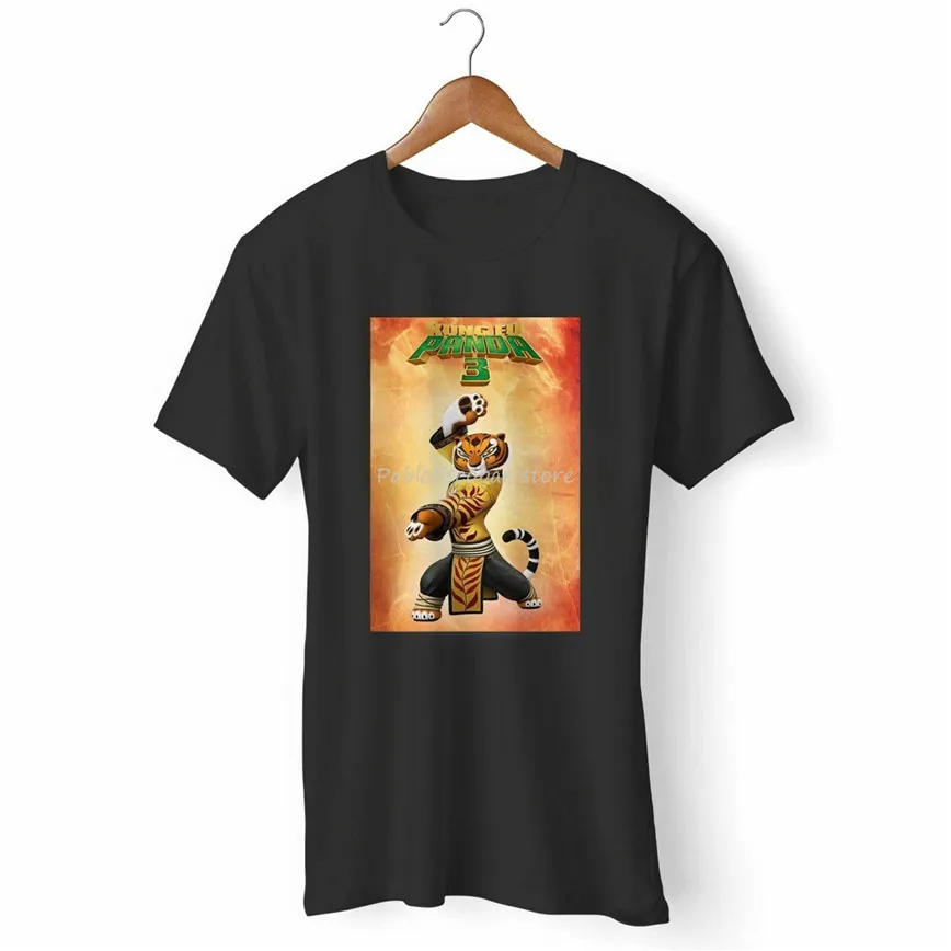 

New Kungfu Panda 4 Man'S Woman'S T-Shirt EURO SIZE Personality Custom Tee Shirt male brand tshirt summer plus size tee-shirt