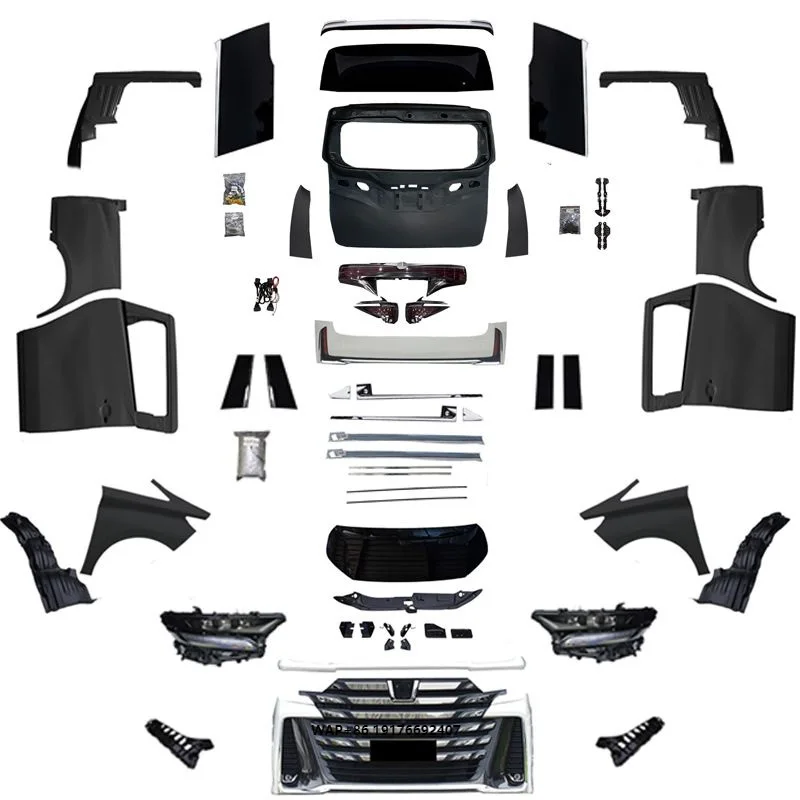 Фото Для Toyota Alphard 30 40 Series 2015 2022, обновленный комплект обновления в стиле OEM, горячая распродажа, автомоделители №1