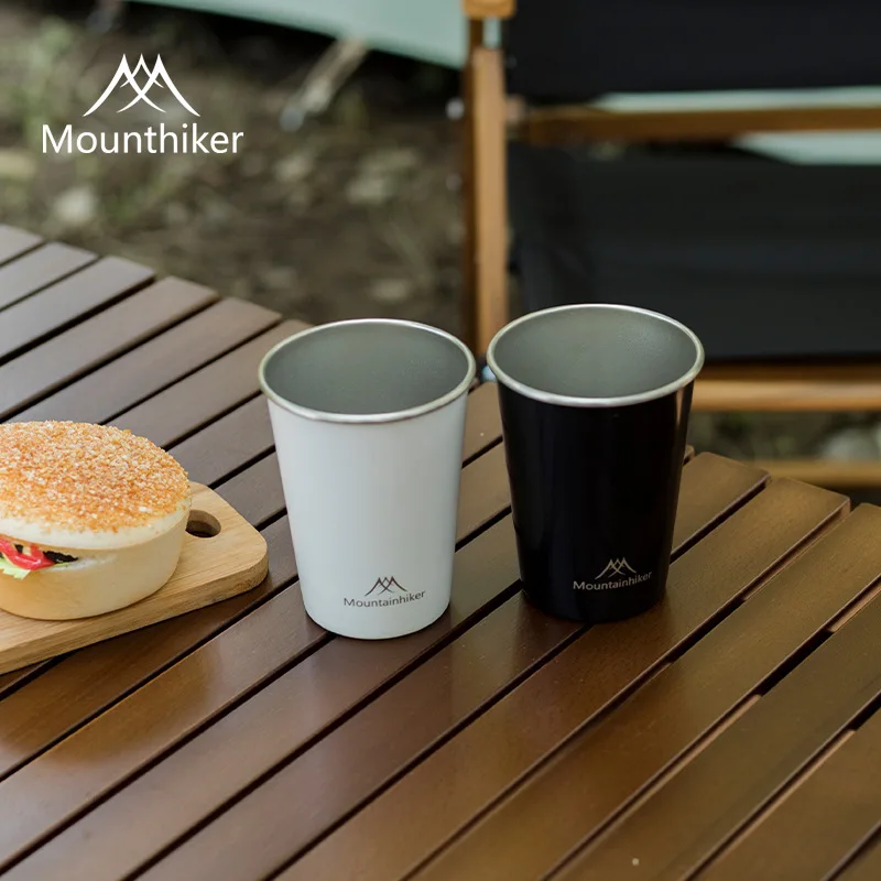 

Outdoor portable camping stainless steel cup