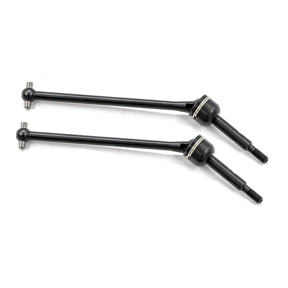 

2Pcs Steel Rear Drive Shaft Driveshafts for 1/10 Traxxas Slash Rustler Hoss Stampede VXL 4X4 2WD RC Car Upgrades Parts
