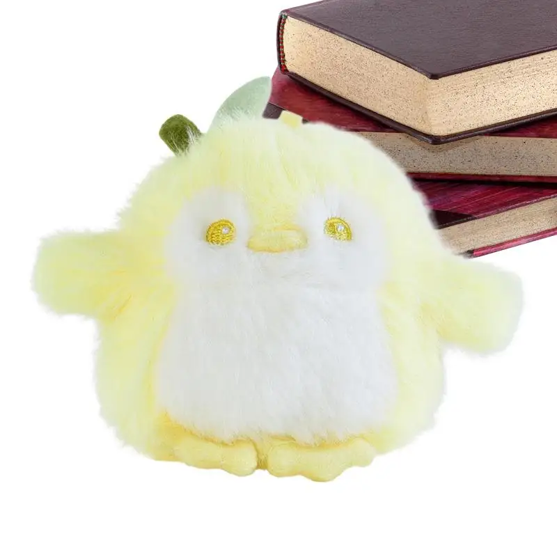 Милый брелок в виде пингвина с фруктовым ароматом плюшевые игрушки для ключей