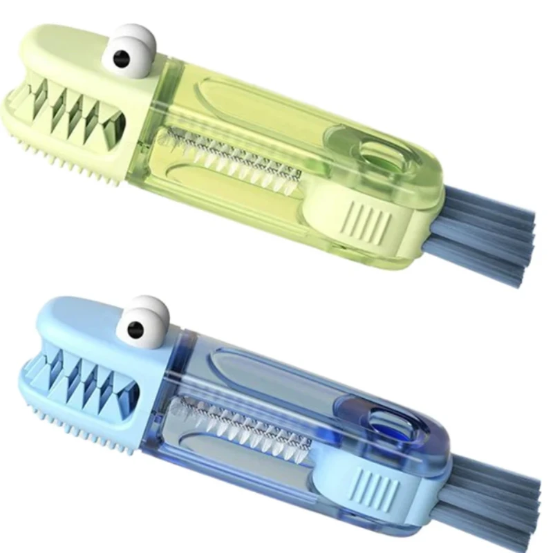 

2/1 шт. Многофункциональная щетка 3-в-1 для чистки бутылок, крышек, деталей, соломинок, инструменты для уборки на кухне и дома
