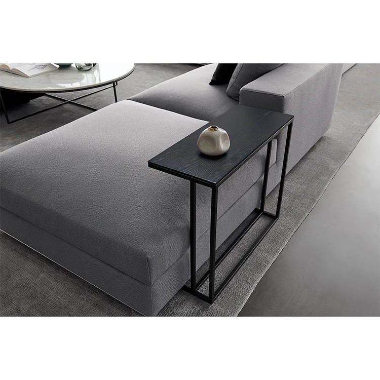 

Steel-land Nordic Simplicity Style Wooden Top Stainless Steel Coffee Table Luxurious Modern Coffee Table For Villa