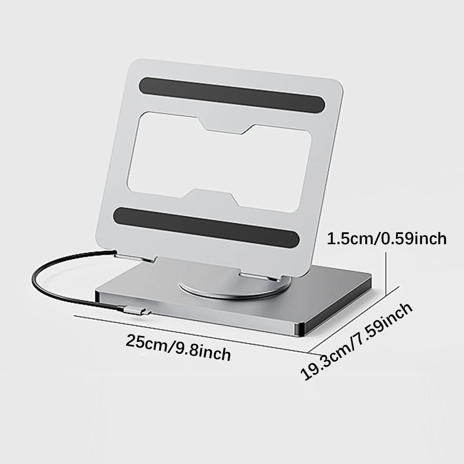 Docking Station 4K60Hz Multifunctional Bracket Accessories 10 Ports Expansion Dock for Office Phone Home Electronic Equipment