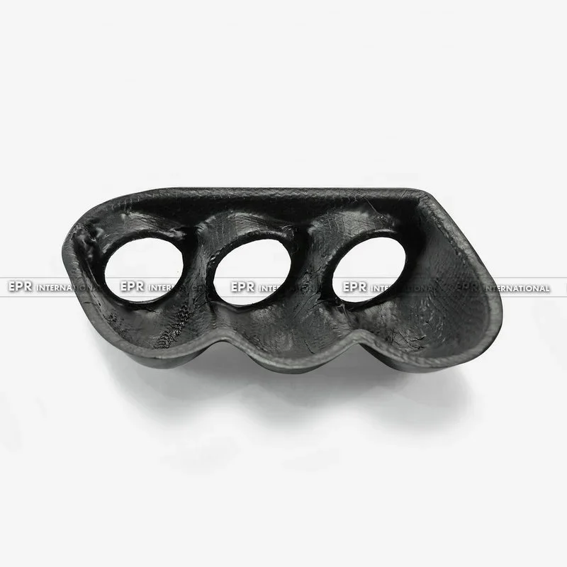 Фото Fot Mitsubishi Evolution 7 8 9 Dash тройной датчик, 60 мм, датчик температуры углерода, манометр, крышка для EVO №5