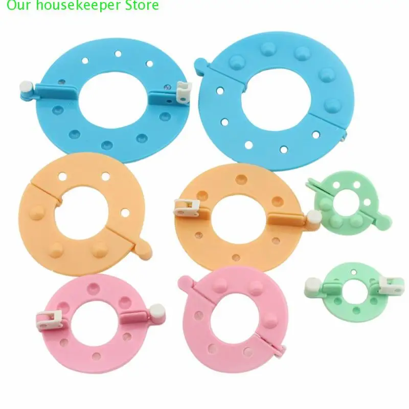 

8 шт., 4 размера, Искусственные пластиковые пушистые шарики