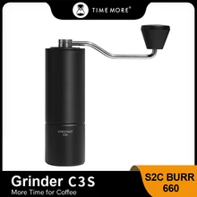 TIMEMORE Store Chestnut C3S / C3ESP Manual Coffee Grinder All-metal Body & S2C Burr Send Cleaning Brush Free Shipping