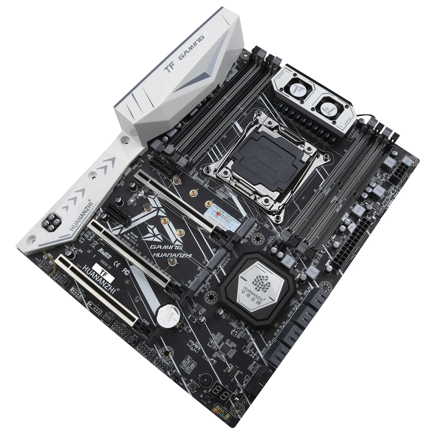 Комплект материнской платы HUANANZHI TF LGA 2011-3 процессор Intel XEON E5 2678 V3 память 4*8 ГБ DDR3 RECC