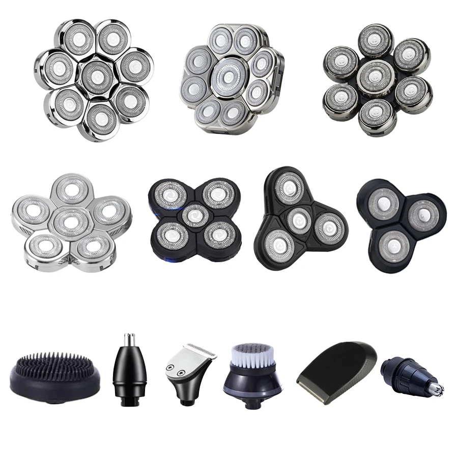 Сменные 3D 4D 5D 6D 7D 8D 9D фотоголовки | Триммер для носа машинка стрижки волос и