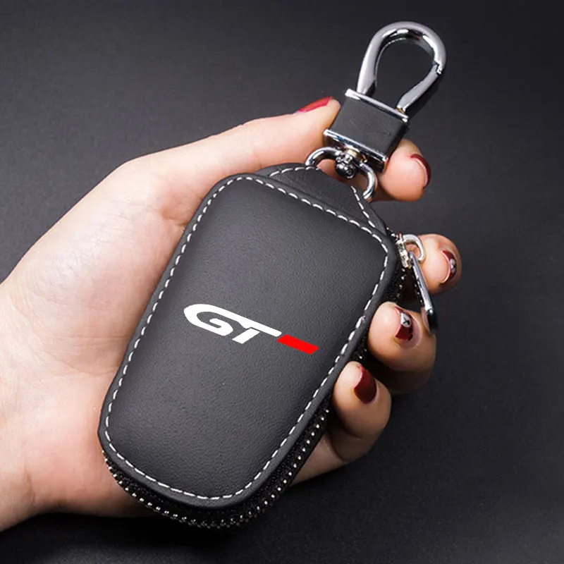 

Автомобильный умный ключ, чехол для ключа, кожаный чехол для ключей, защитный чехол для ключей для Peugeot GT GTline 308 508 2008, подходит для 5008 207 408