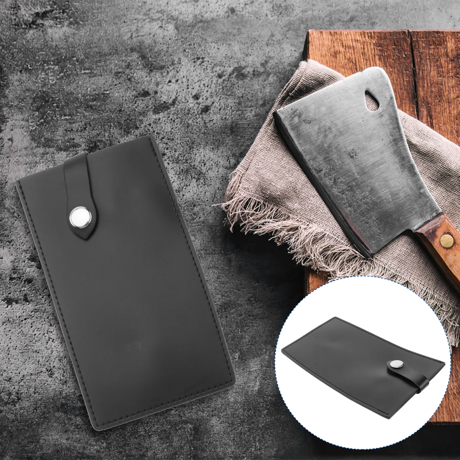 

Sheath Coverkitchen Leatherprotectorsprotector Covers Supplies Holster Storage Resistant Cut Guard Gadget Scabbard Chef Guards