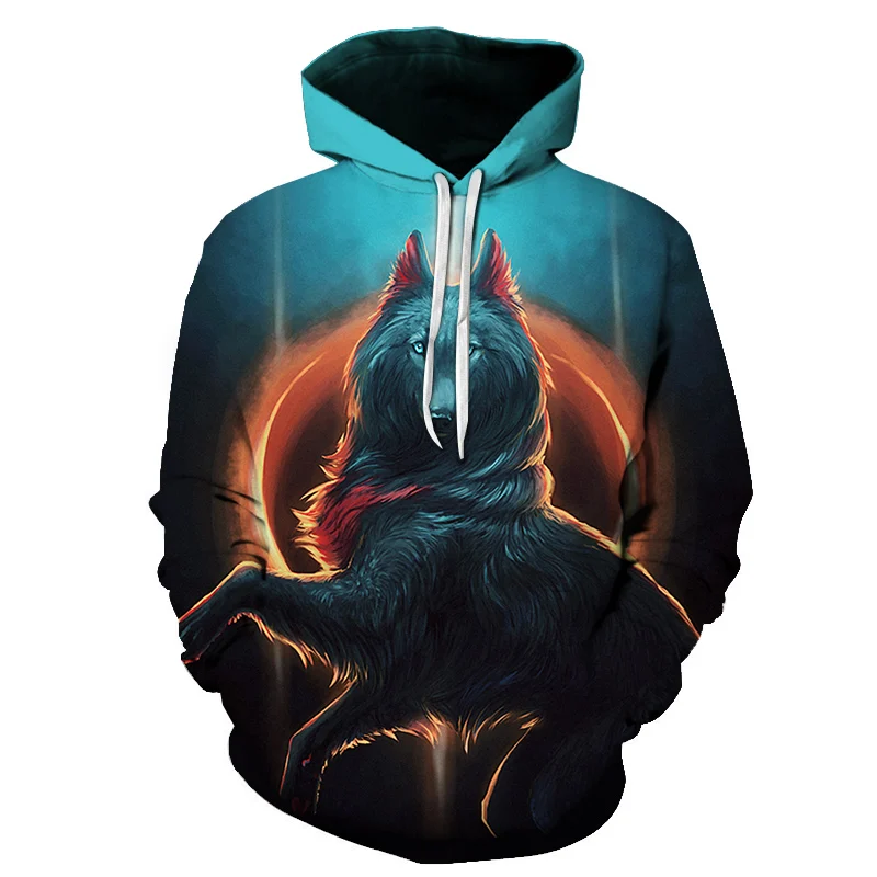 Осенняя новинка Лидер продаж модный персонализированный пуловер с 3D-принтом