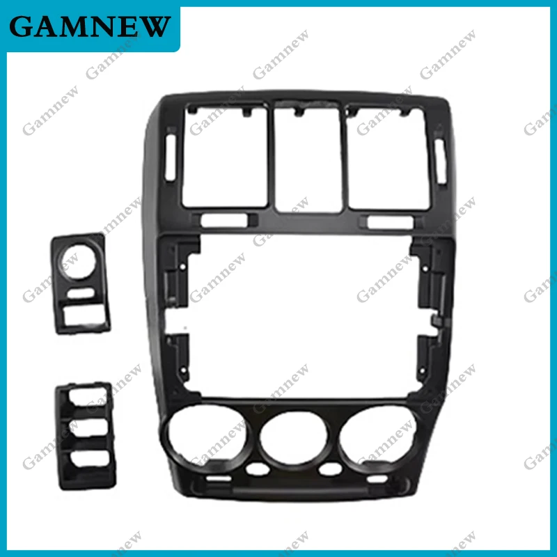 9-дюймовая автомобильная рамка лицевой адаптер Android-радио комплект панели для