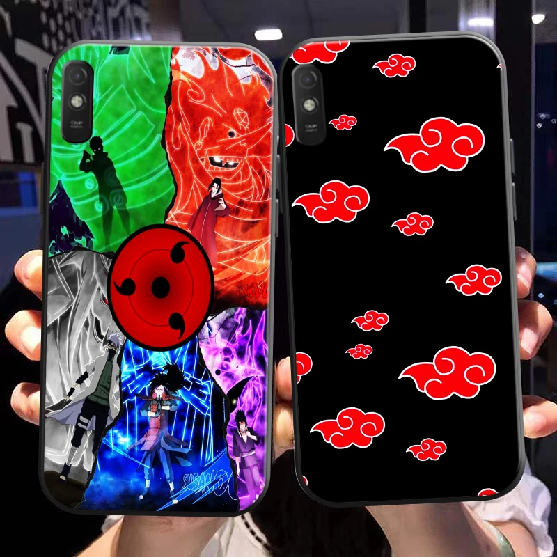 

Akatsuki Uchiha Itachi Sharingan For Xiaomi Redmi 9A Phone Case For Redmi 9AT Case Carcasa Funda Back Silicone Cover Black