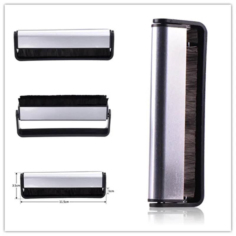 

Vinyl Record Brush Anti Static Carbon Fiber LP Brush Phonography Record Stylus Cleaner Carbon Fiber LP Accessory Cleaning Tool