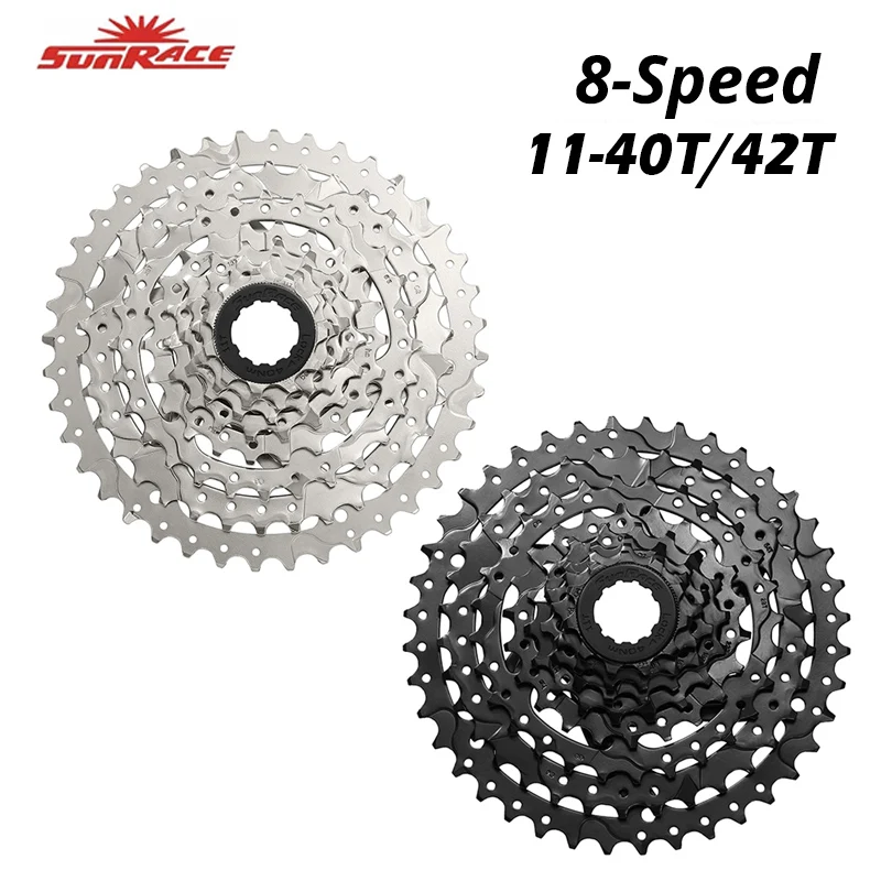 

SunRace csm680 касета 8 velocidade mtb kcnc аксессуары 11-40t 42t цепь касфета