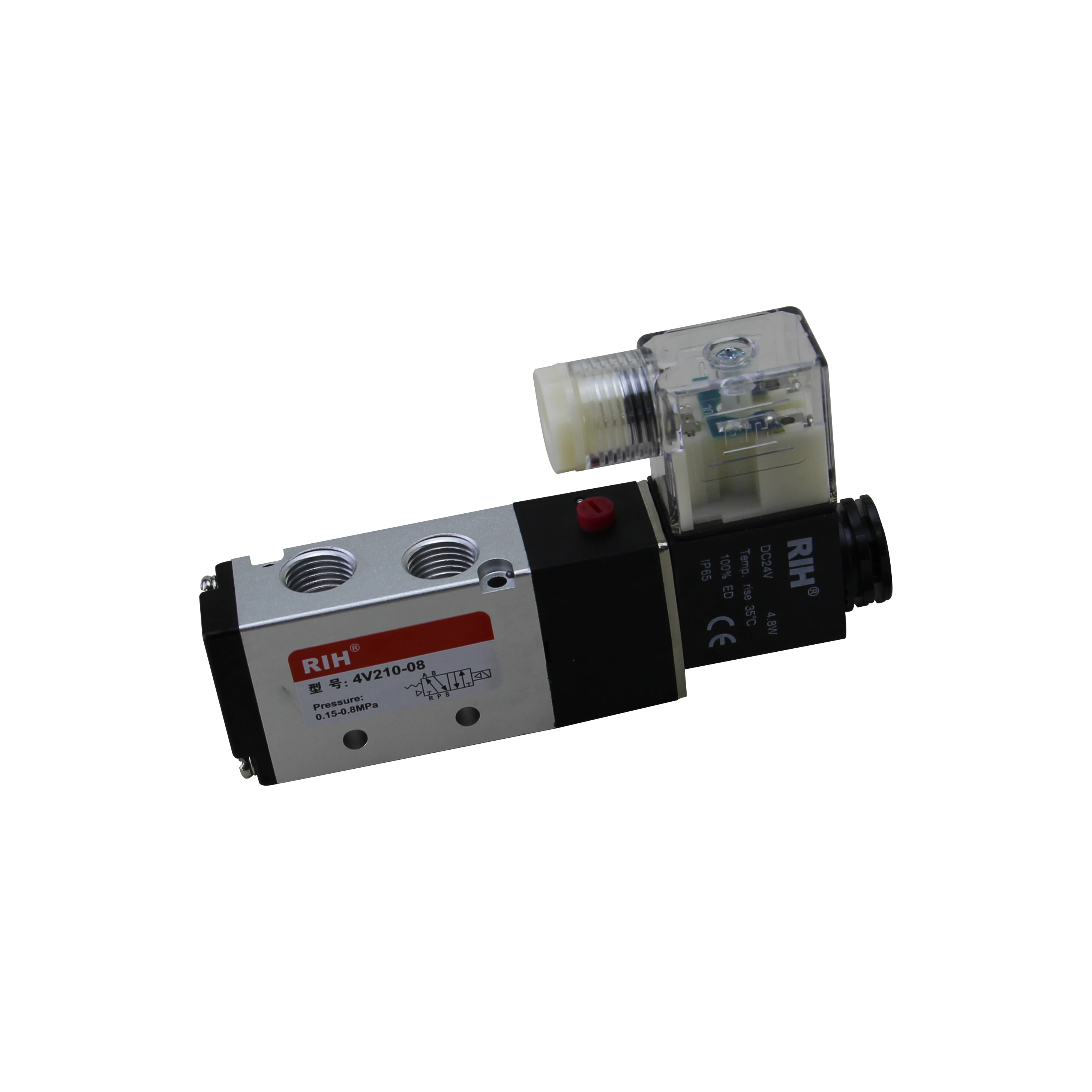 

2 3 5 Way Internally Piloted Acting Pneumatic Control Solenoid Valve
