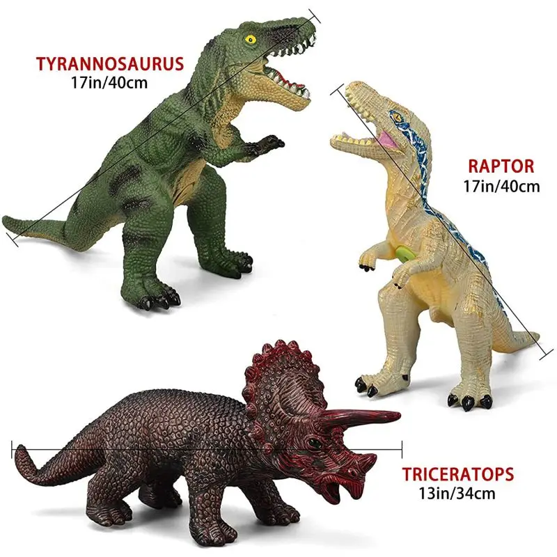 Игрушка динозавр фигурки животных индоминуса Рекс T Rex Велоцираптор Трицератопс