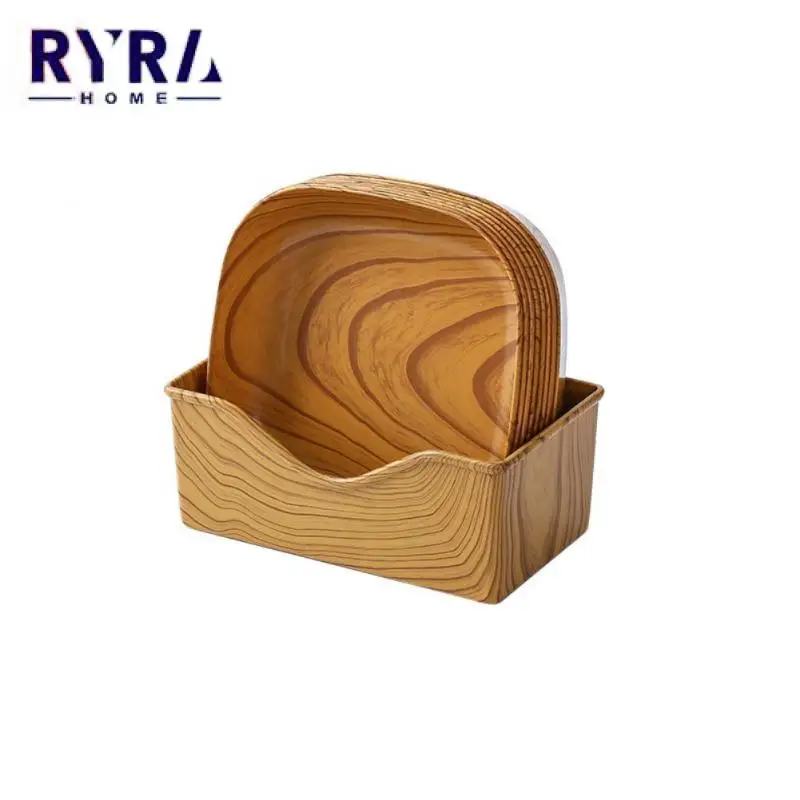 

Прочная тарелка для приправ и соуса, пластиковая Квадратная тарелка с зернистой поверхностью для кухни, компактная дизайнерская кухонная п...